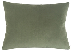 Sage Green Velvet Suede Solid Decorative Throw Pillow Cover / Cushion ...